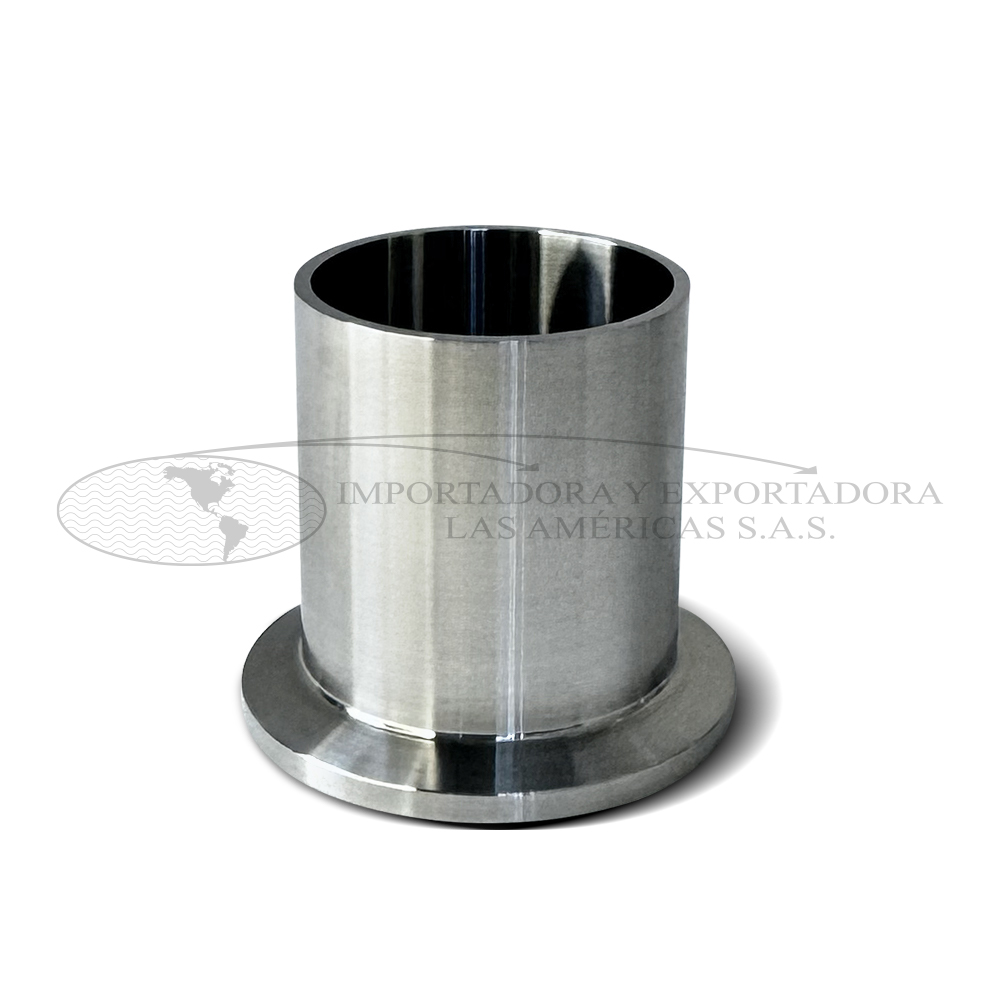 Ferrula larga acero inoxidable norma bpe electropulido