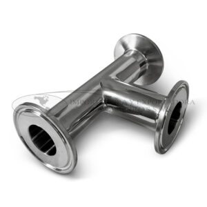 Tee acero inoxidable clamp
