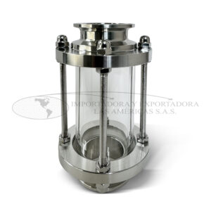 Visor tubular acero inoxidable clamp