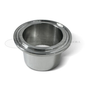 Ferrula larga acero inoxidable clamp